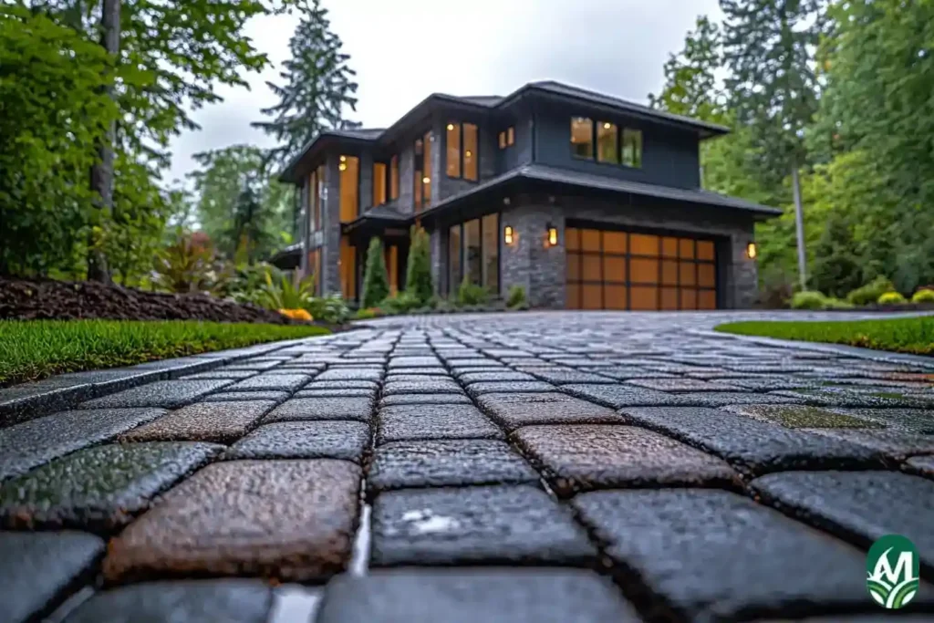 permeable driveway installation